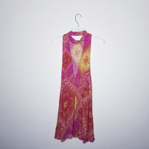 Free People : Beaux Mock Neck Slip Dress - Picture 4 of 8